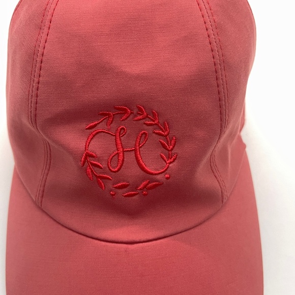 Hermes cap Davis H Primavera Cotton Baseball Cap Hat Size 56 Roseboise cotton - Picture 8 of 15